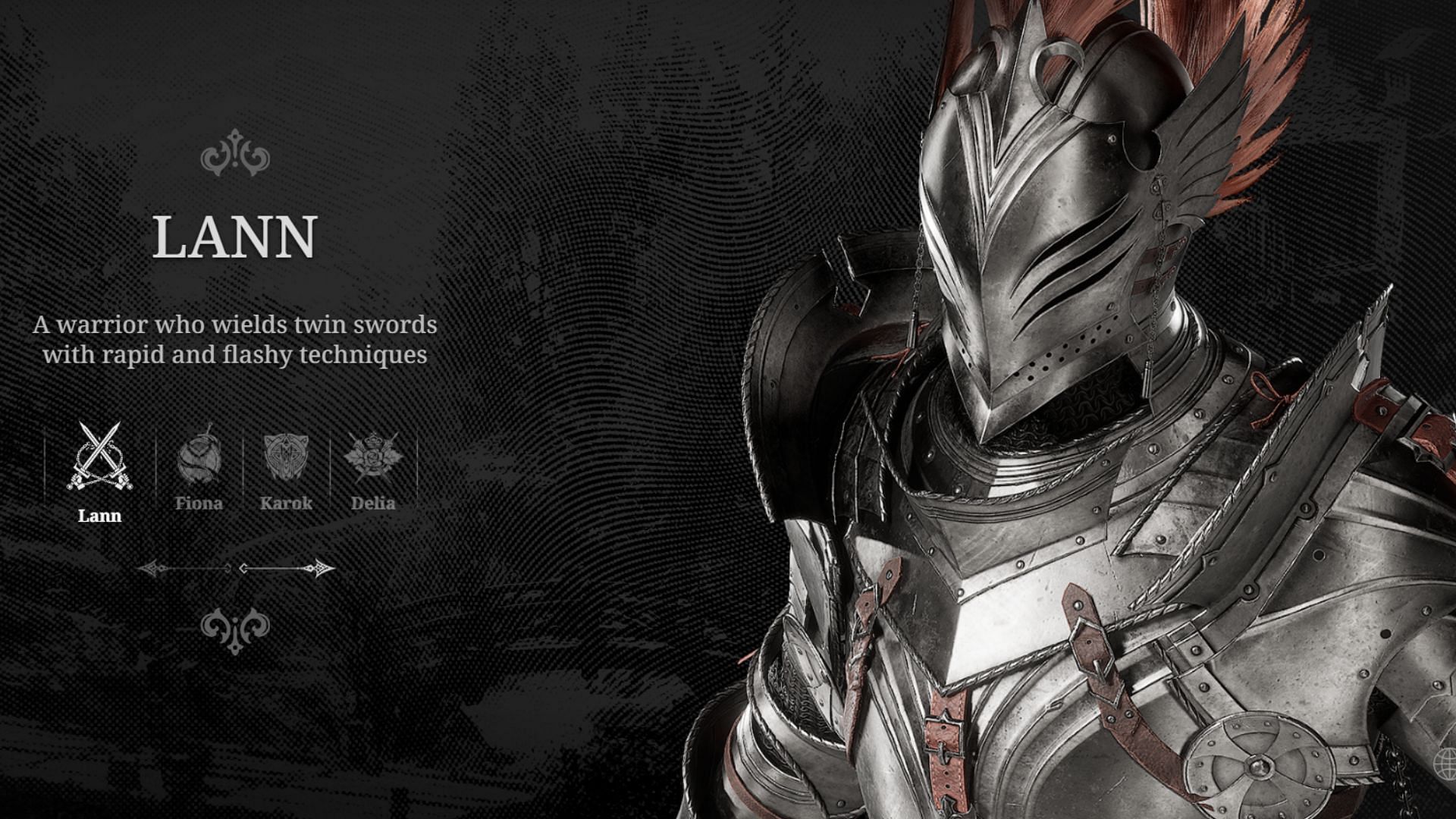 Lann wields twinblades and has fast attacks (Image via Nexon)